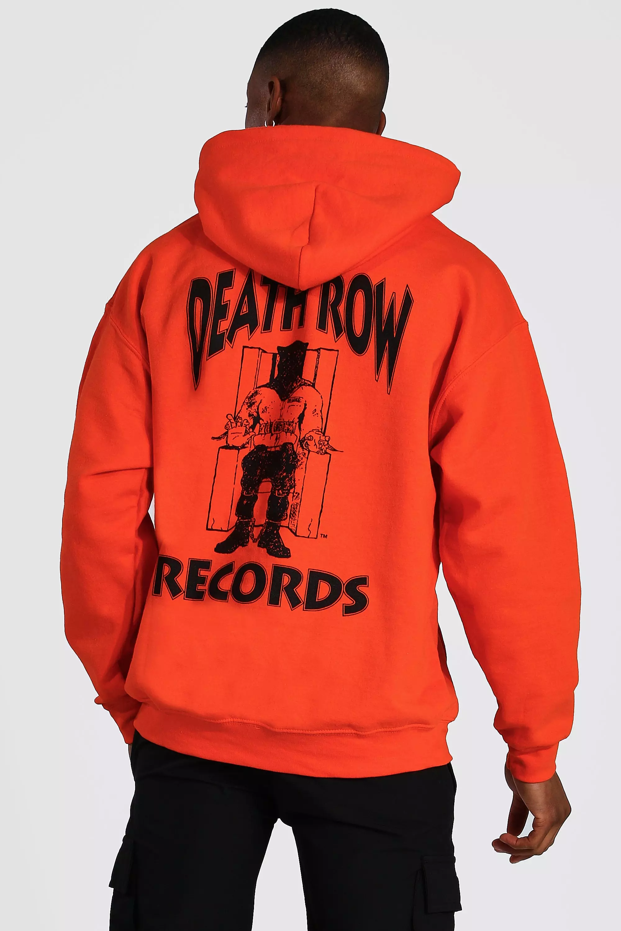 Death row best sale records hoodie red