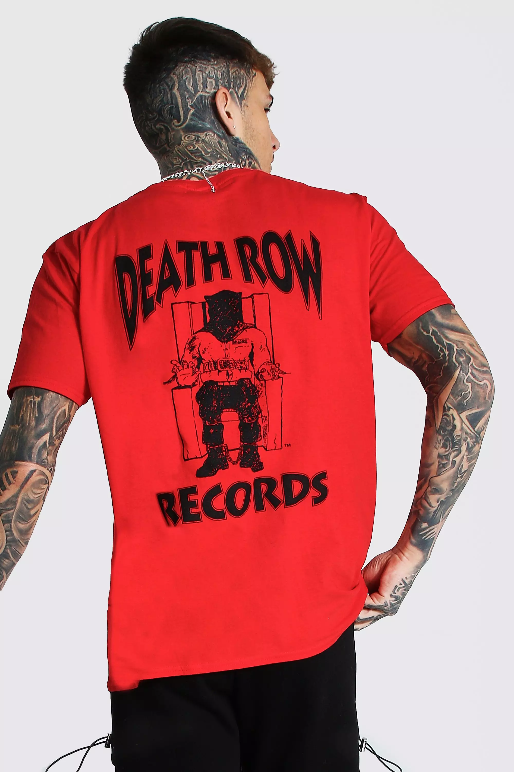 Death row store records shirt red