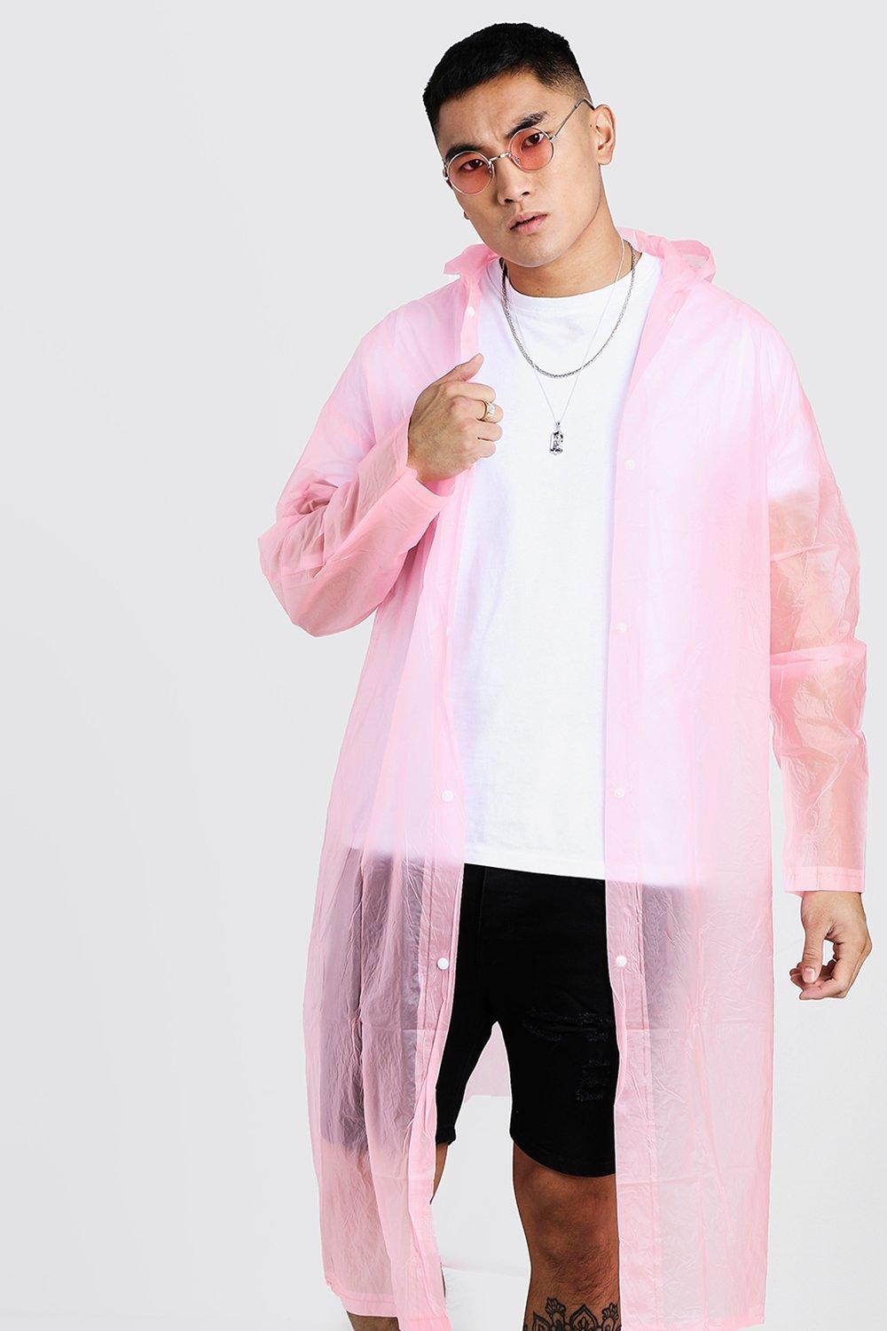 

Виниловый плащ для фестивалей, Pink