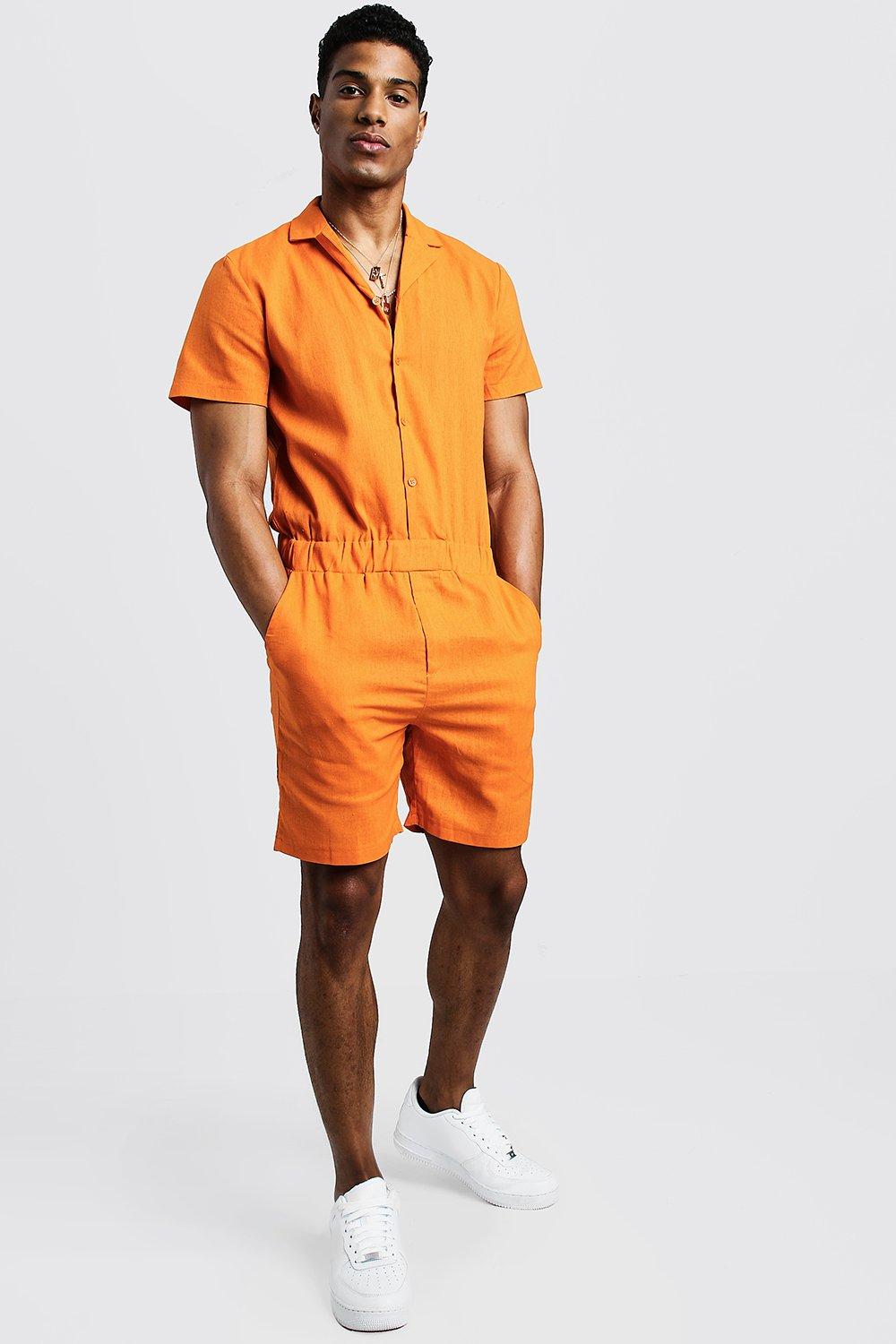mens short jumpsuit