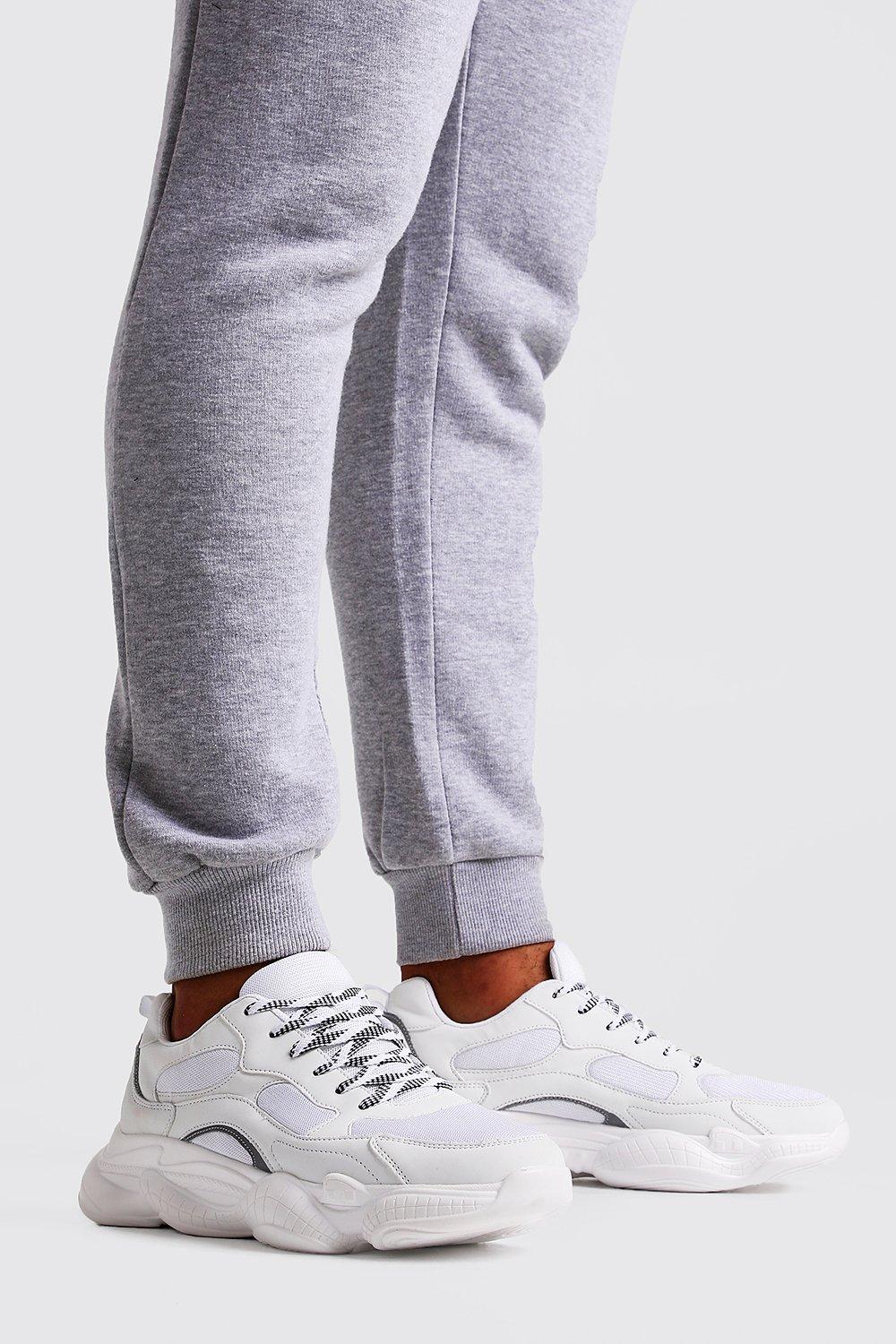 white chunky trainers uk