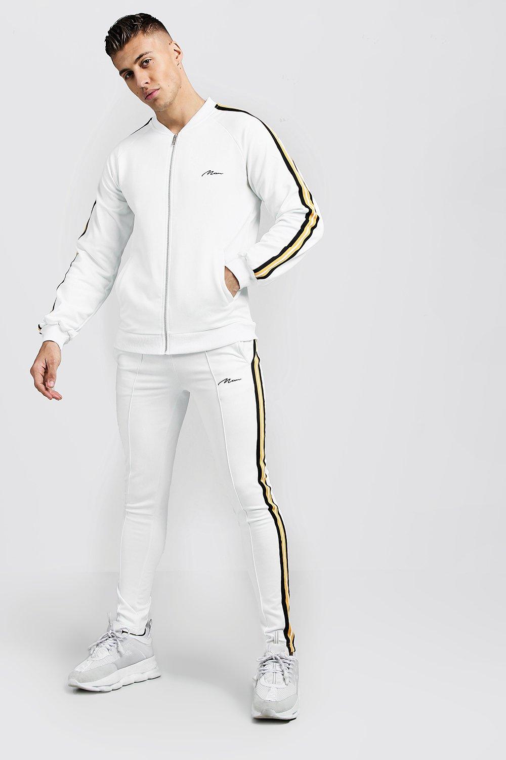 side tape tracksuit