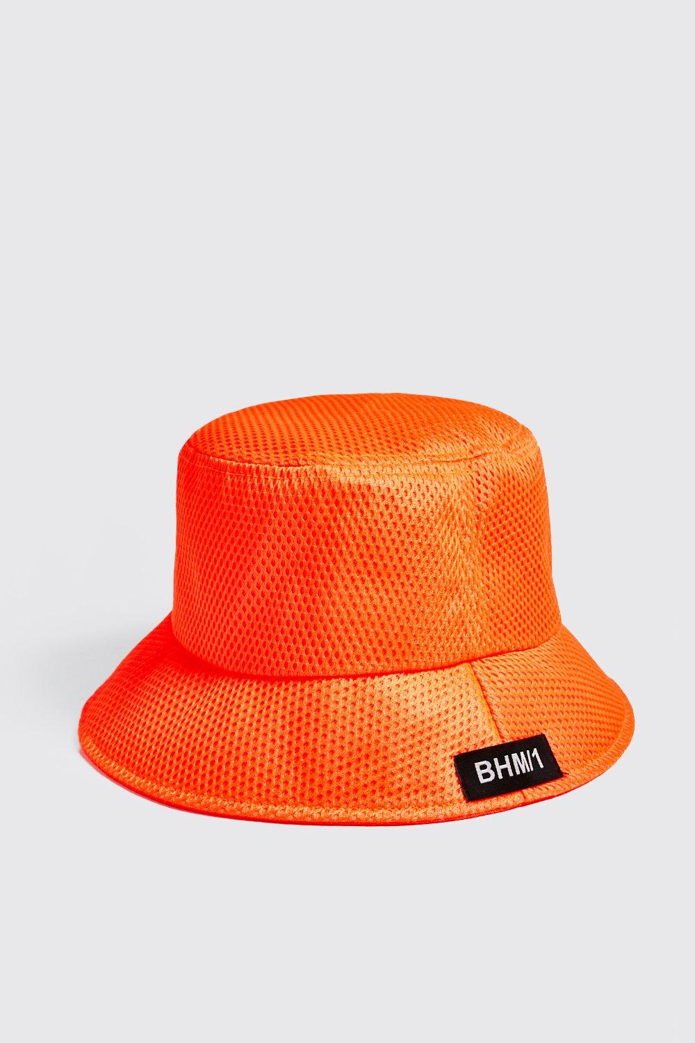 

Панама BHM1 с сетчатой вставкой, Neon-orange