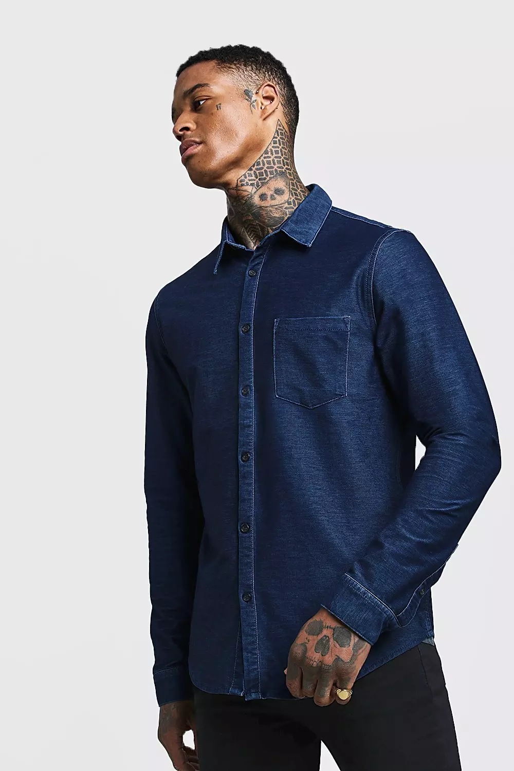 Long sleeve outlet denim shirts