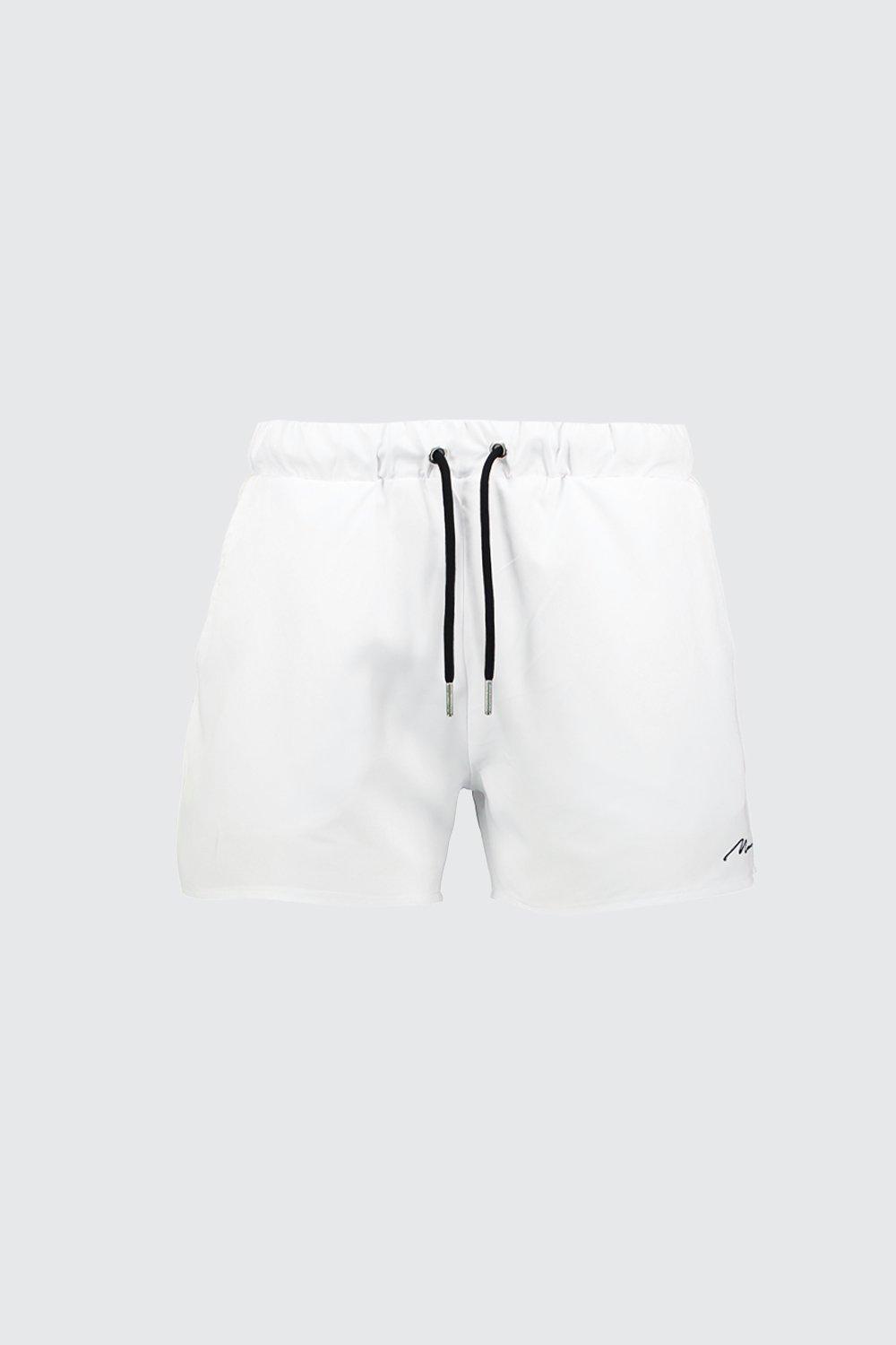 

Фирменные шорты для плавания средней длины из коллекции MAN, White