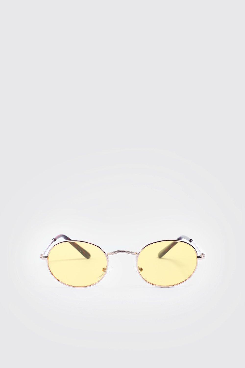 

Солнцезащитные очки с овальными линзами и линзами Revo, Yellow