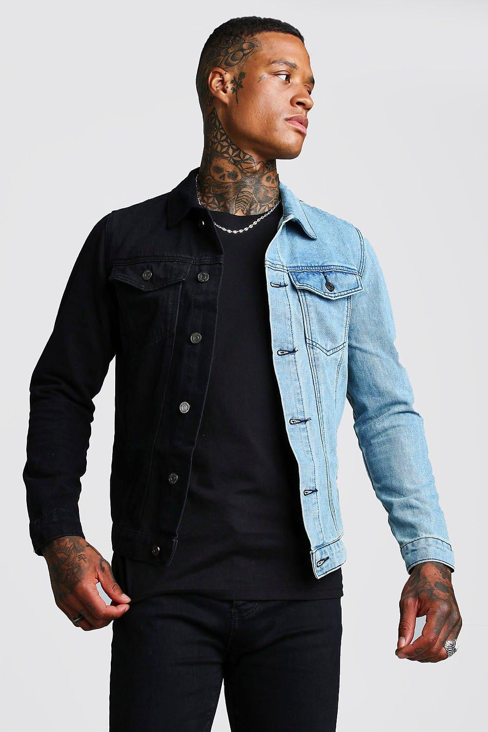 denim jacket with trousers