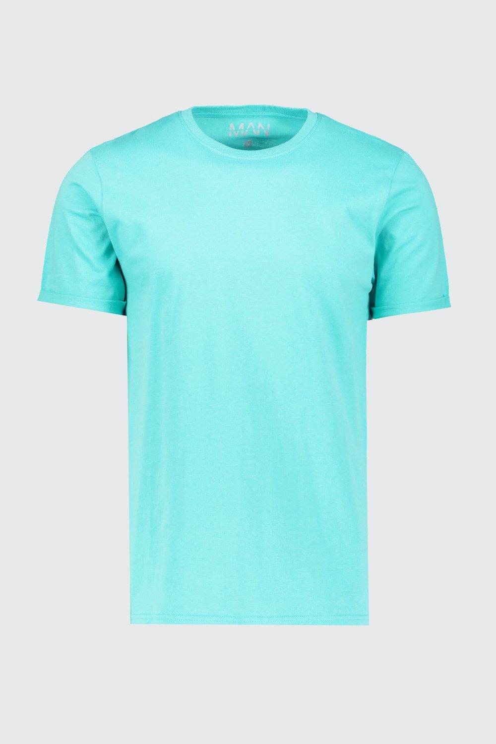 turquoise shirt