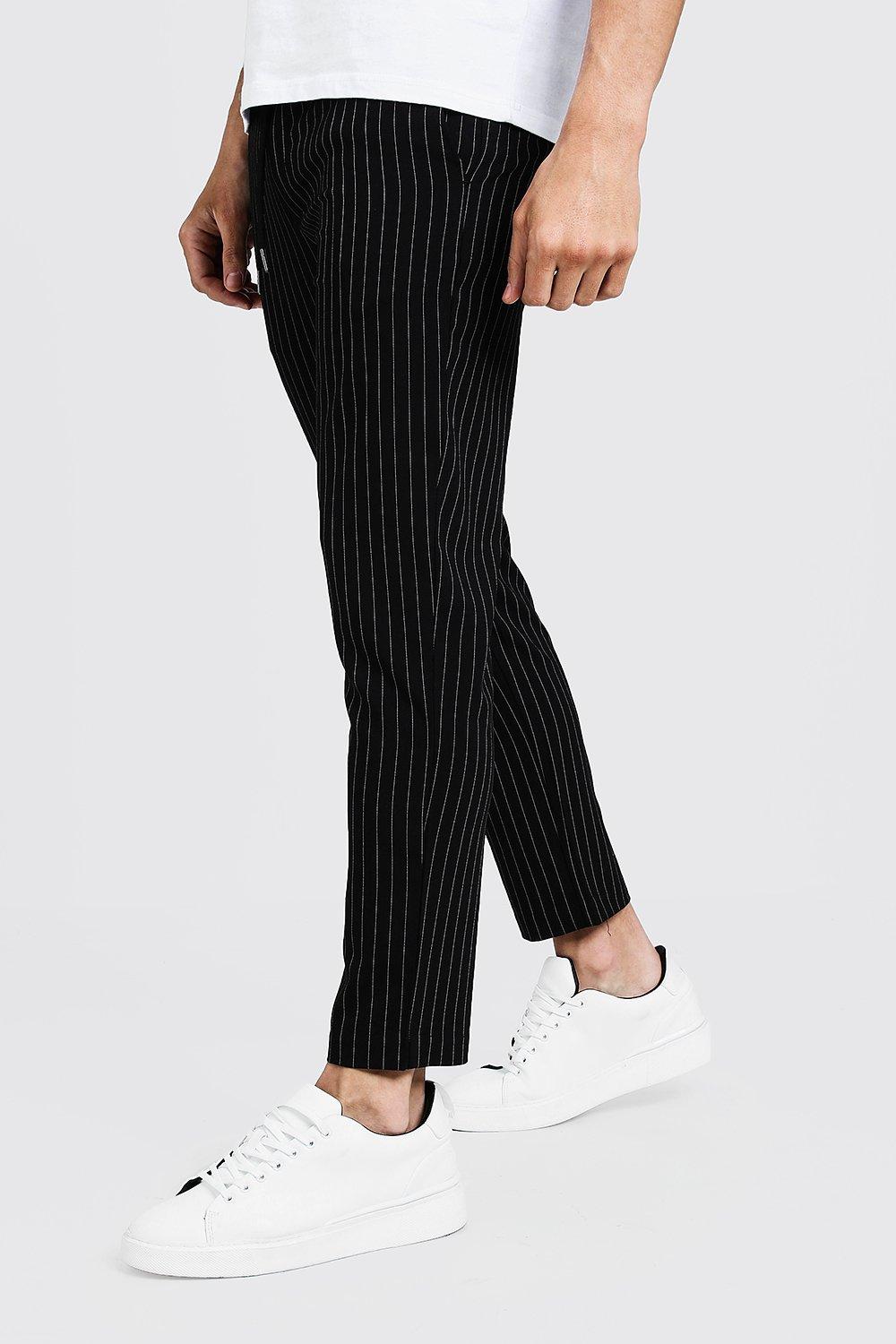 pinstripe jogger