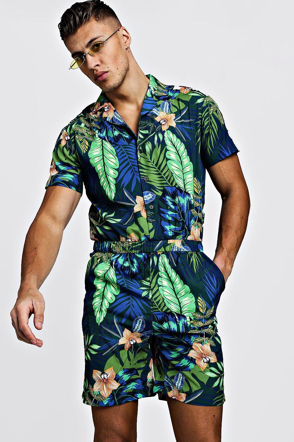 mens jumpsuit boohoo