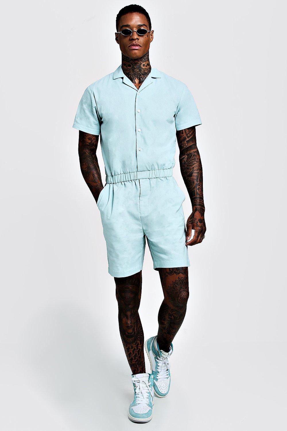 boohooman jumpsuit