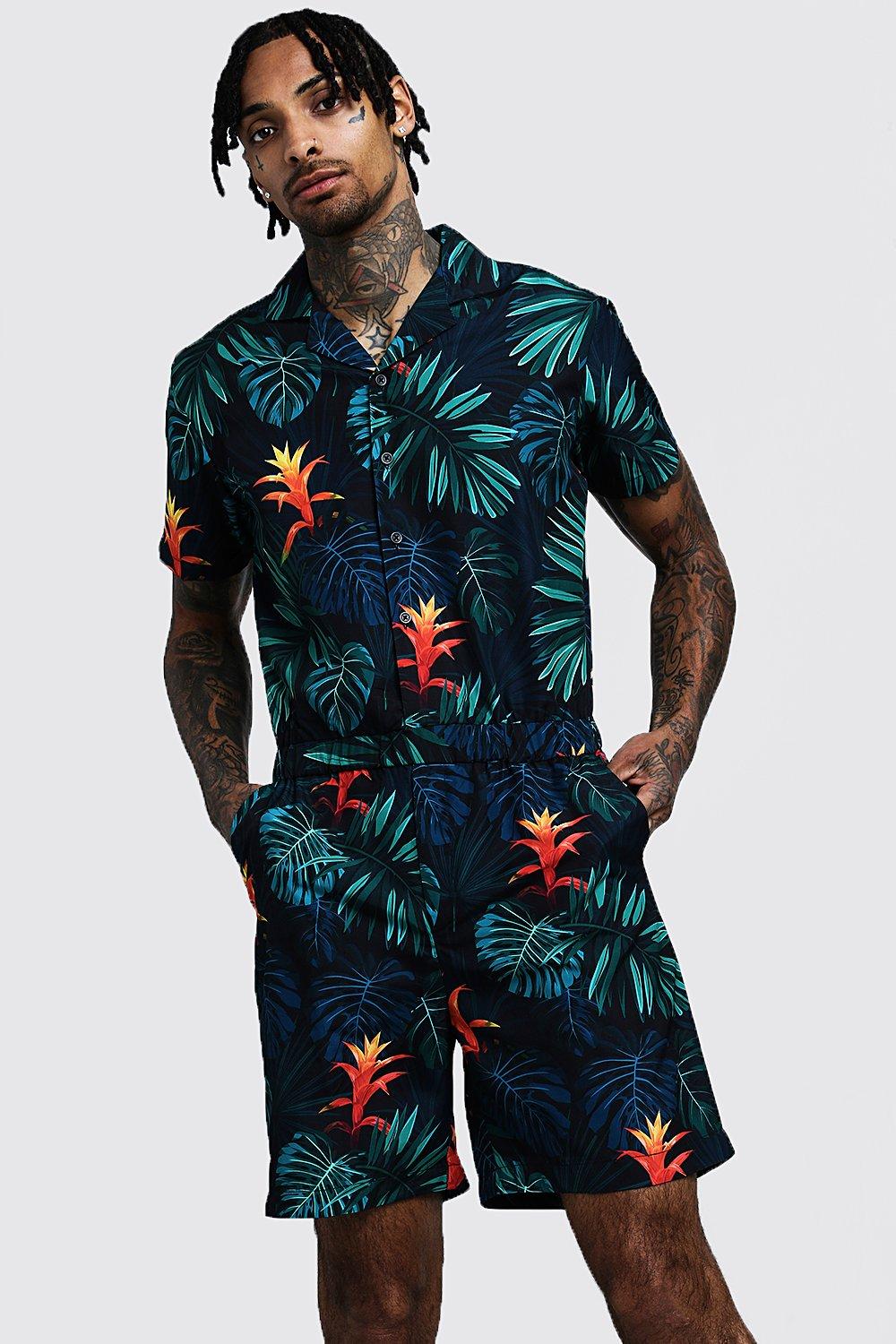 boohoo mens jumpsuit