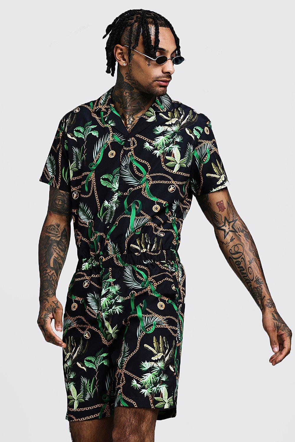boohooman jumpsuit