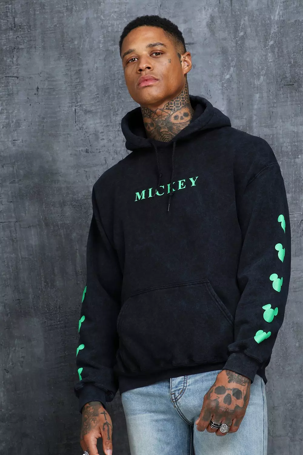 Mickey best sale hoodie mens