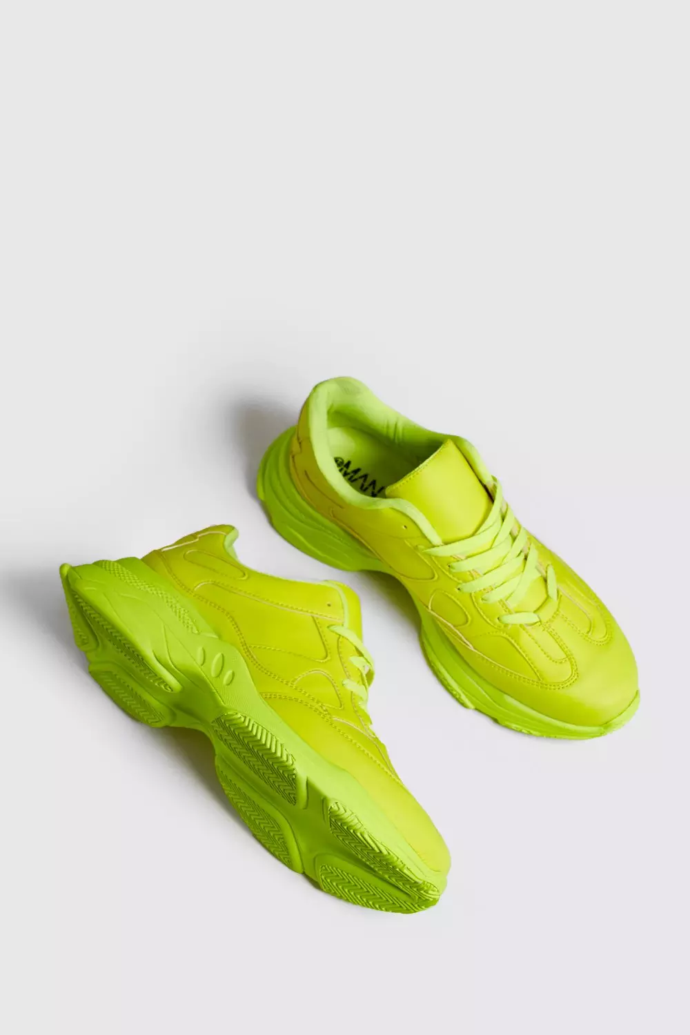 Neon store chunky trainers