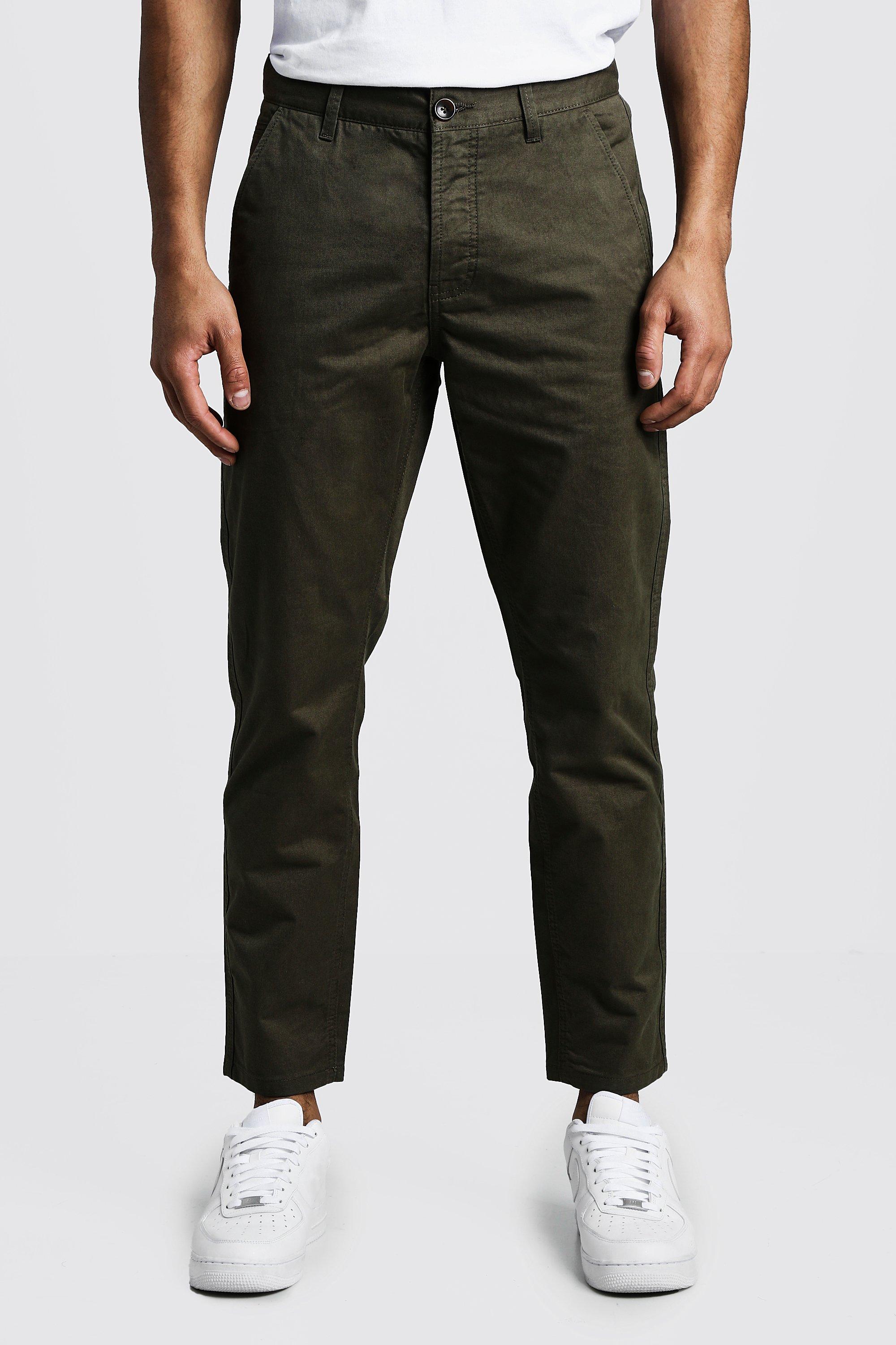 smart checked jogger trousers