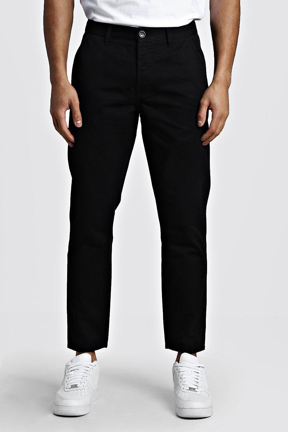 smart checked jogger trousers