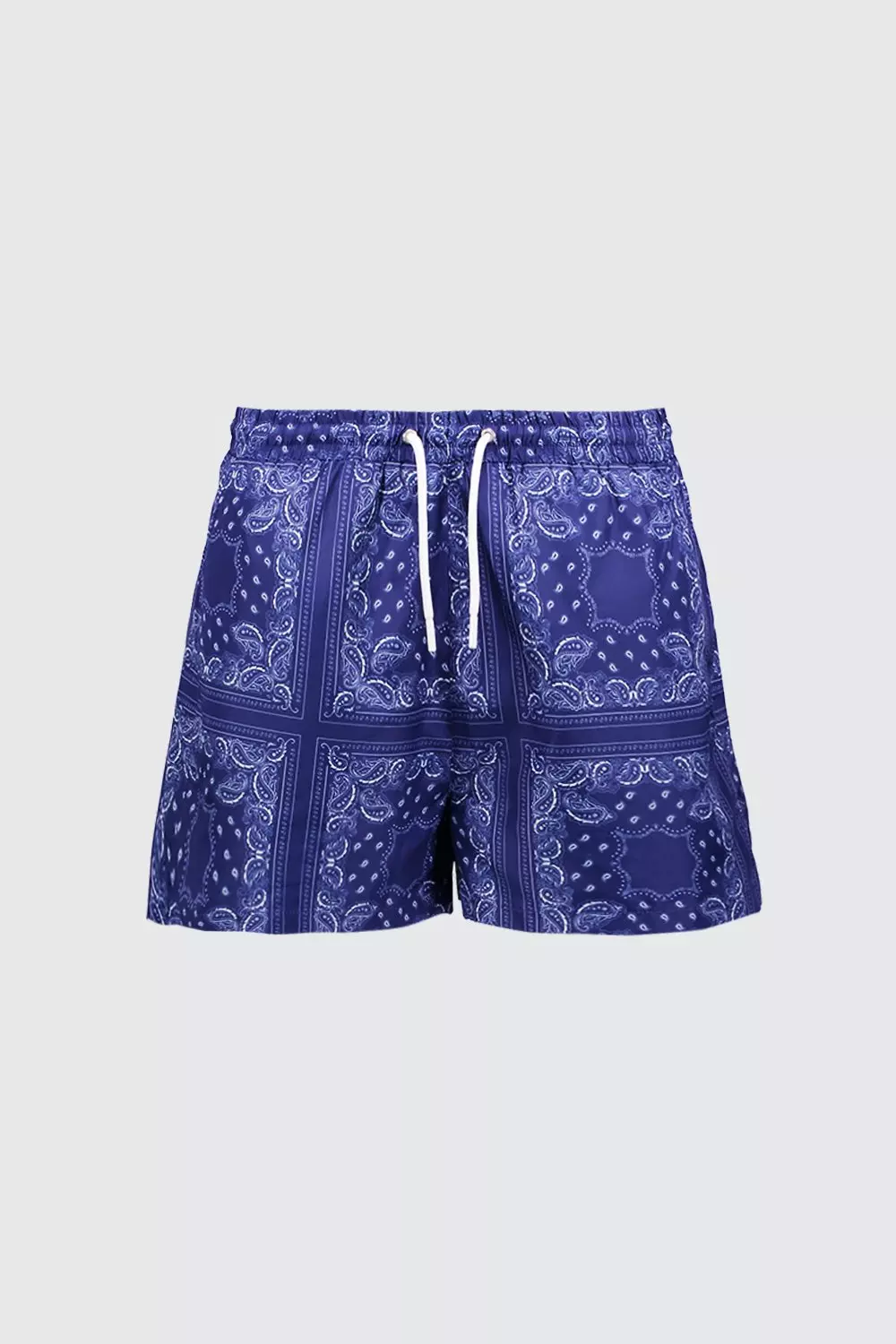 Blue Bandana Shorts 7