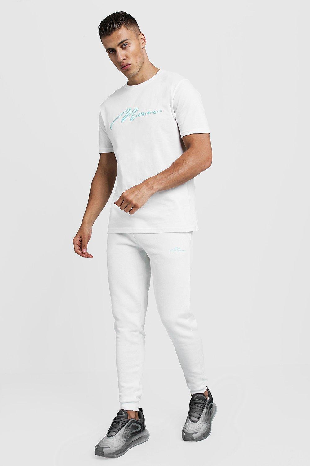 t shirt with joggers