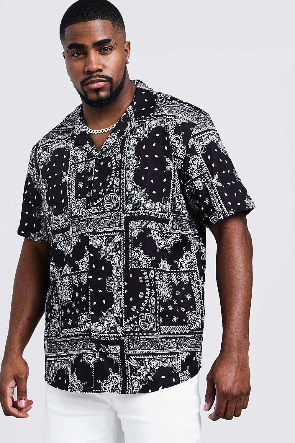 Now Around the world: Bandana Print Shirt