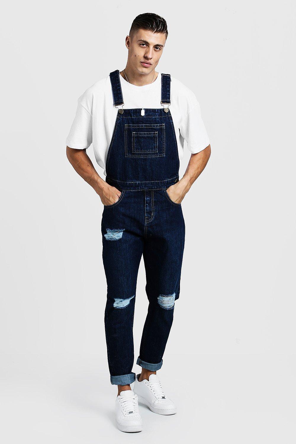 distressed dungarees