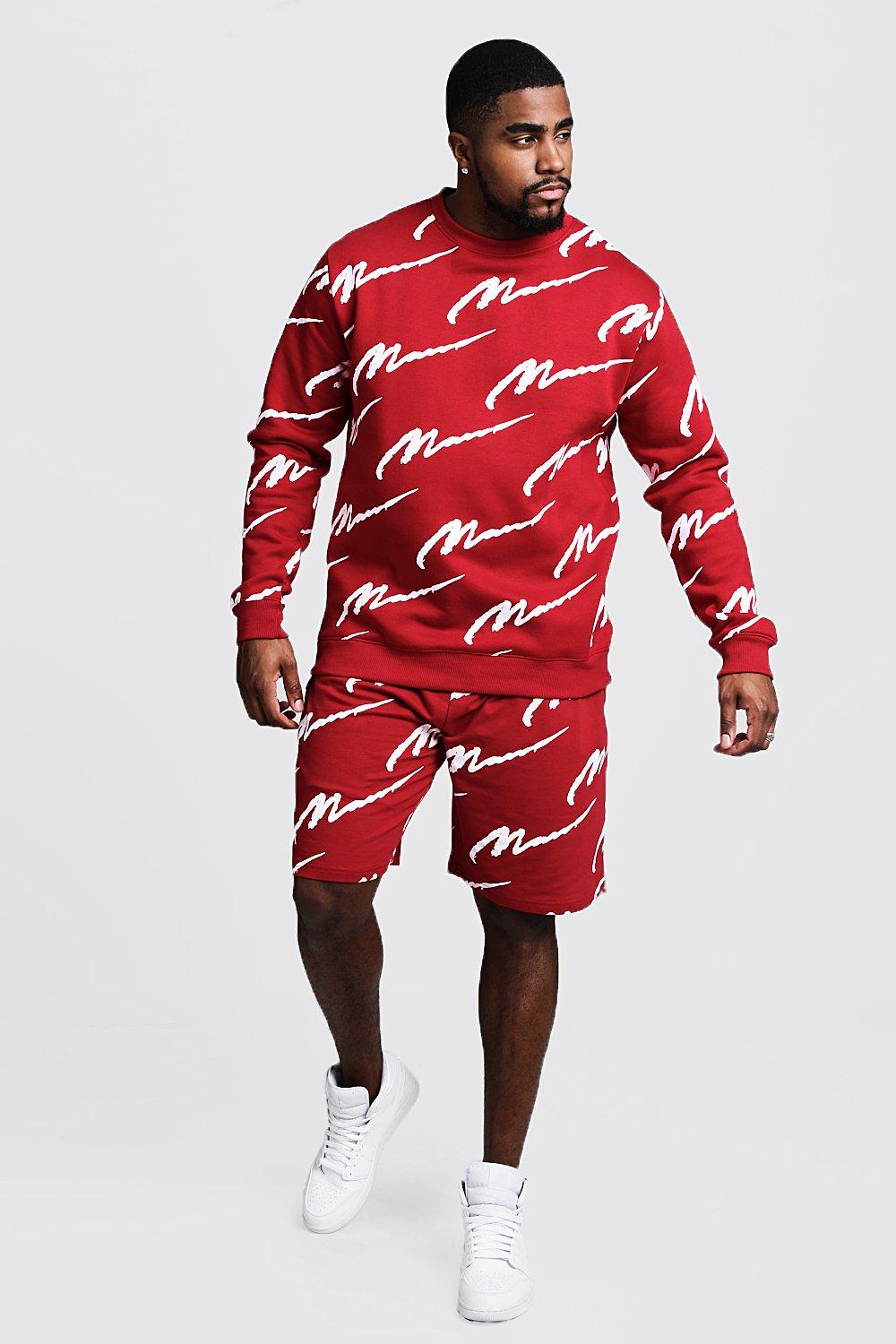 boohooman all over tracksuit
