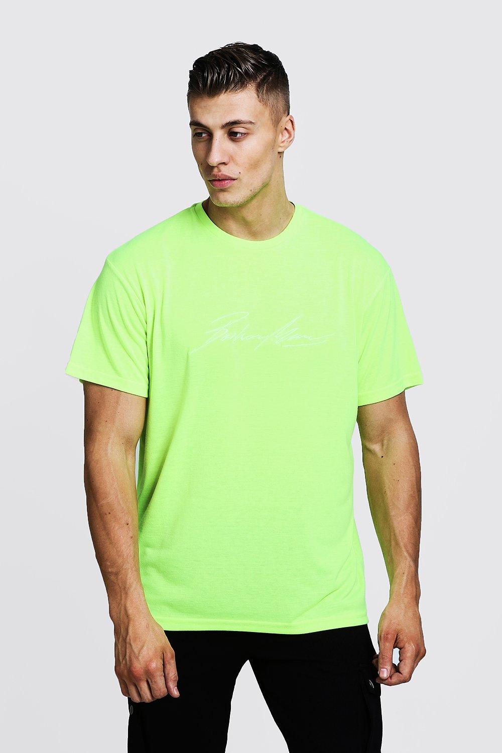 oversized shirt neon
