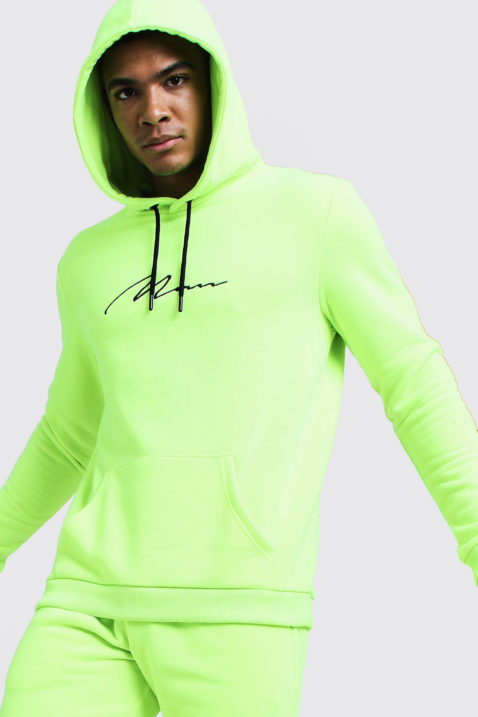 green colour tracksuit