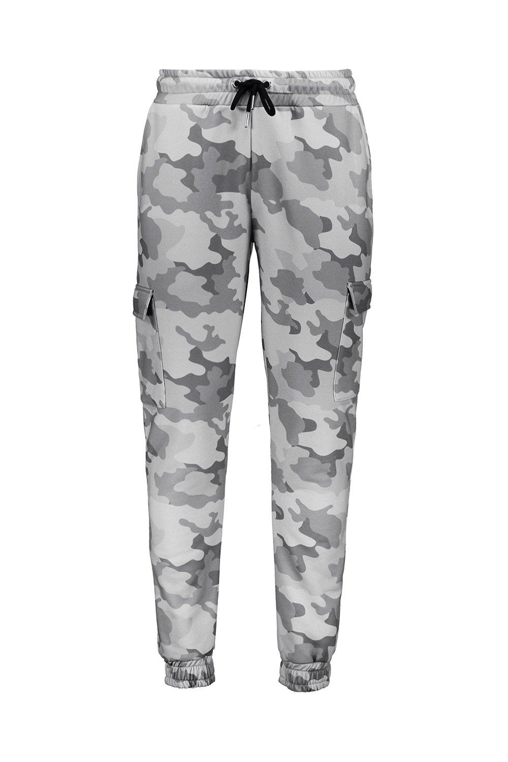 camo skinny joggers