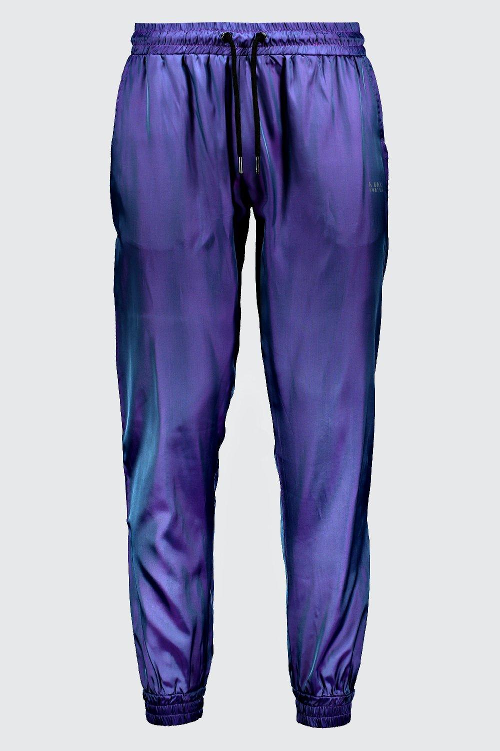 iridescent joggers