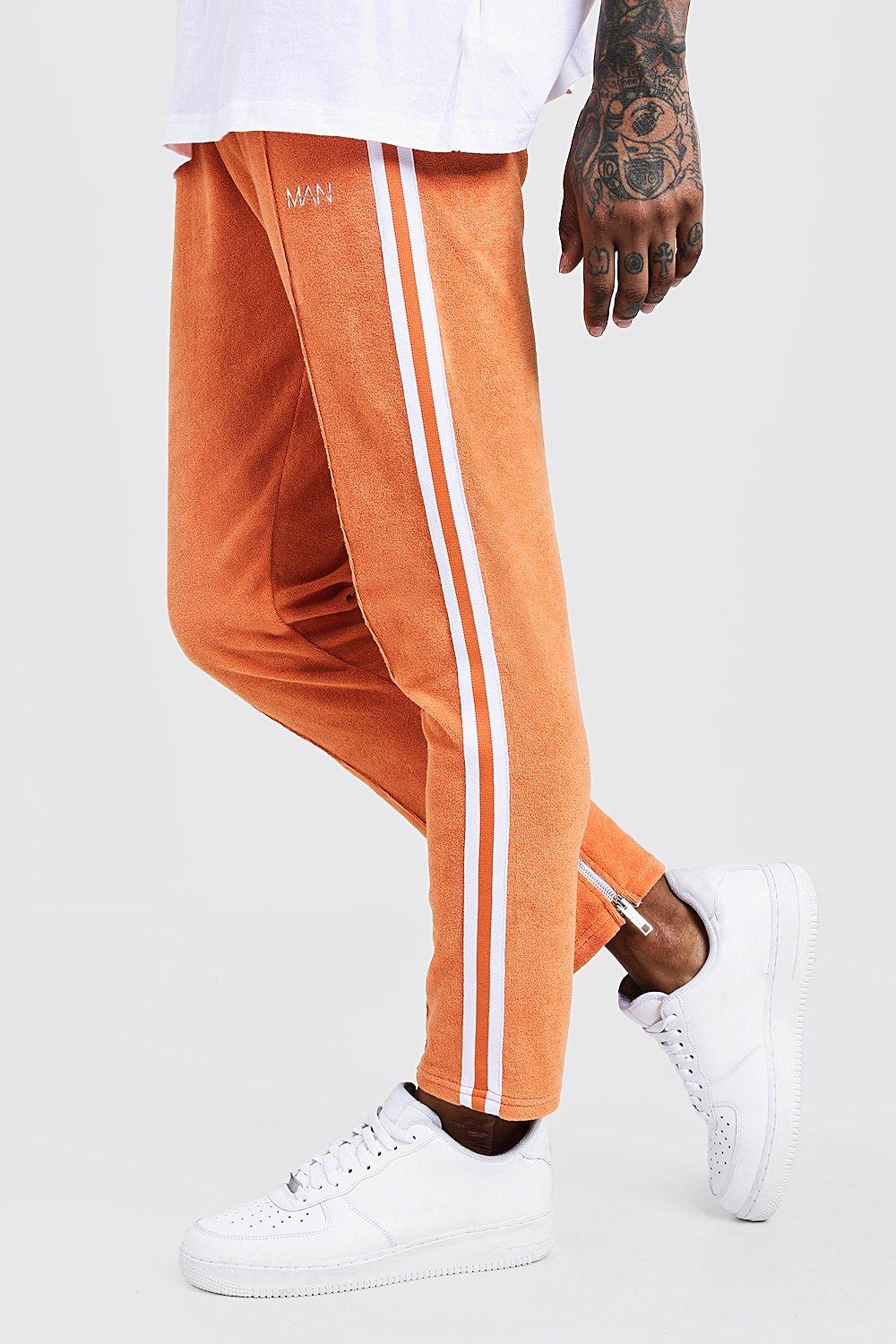 side tape joggers mens