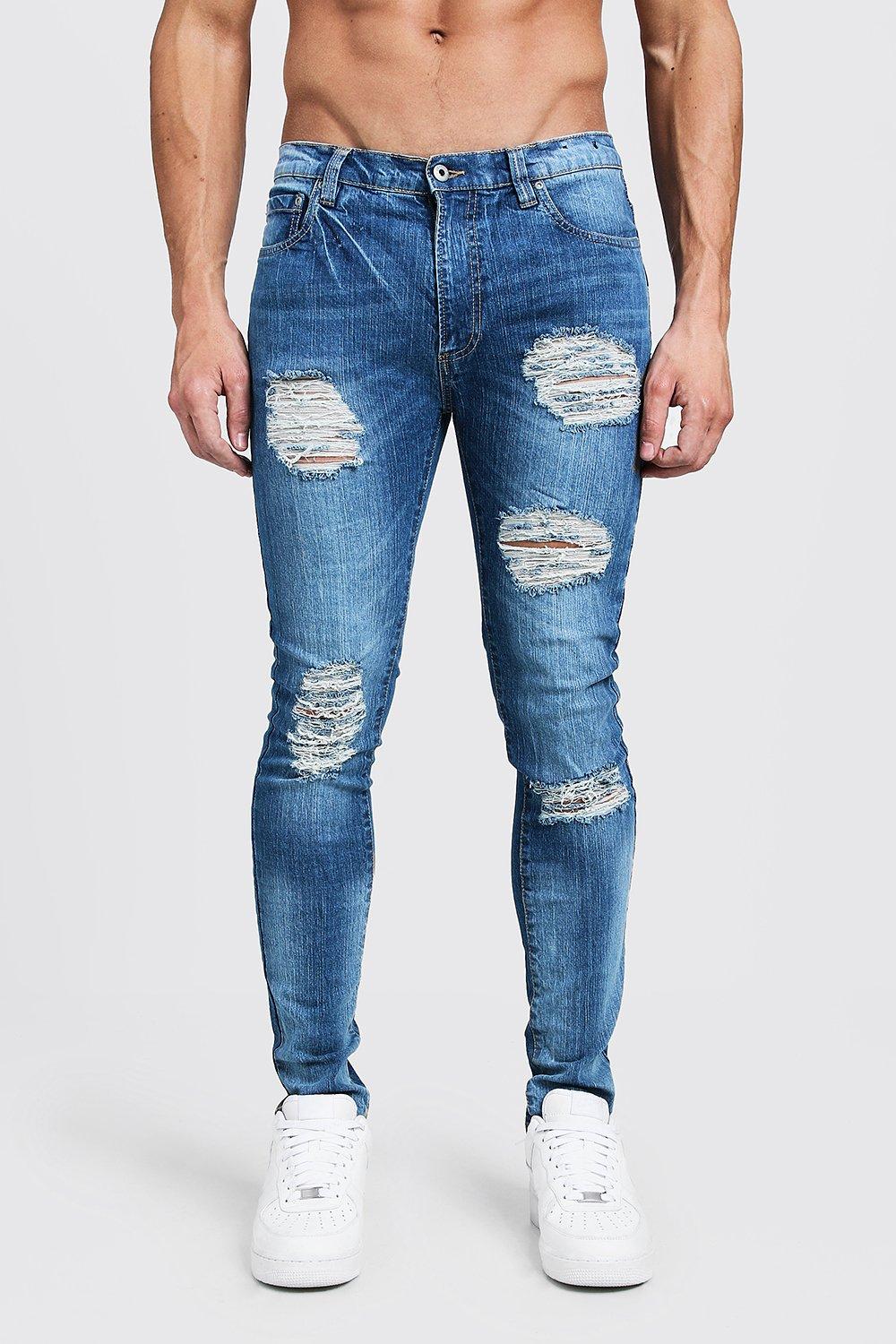 boohooman skinny jeans
