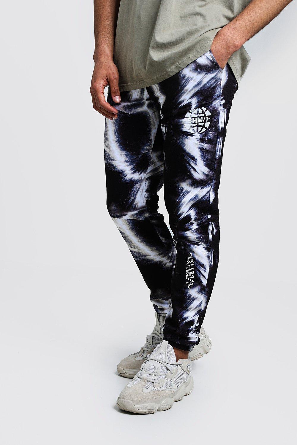 mens branded joggers