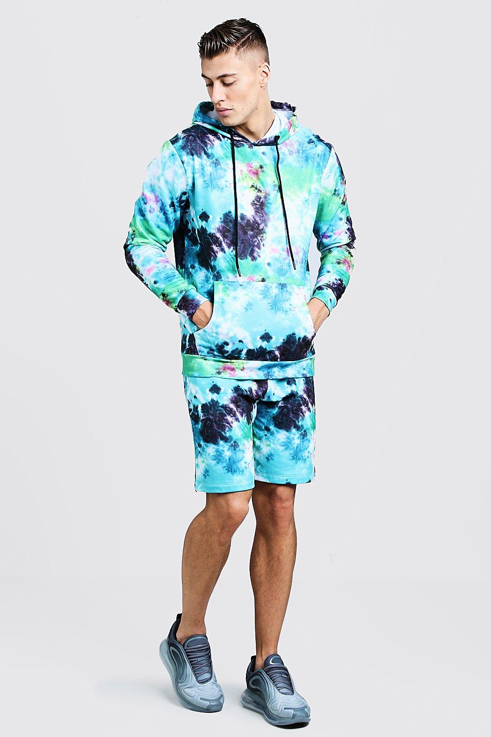 tie dye tracksuit mens