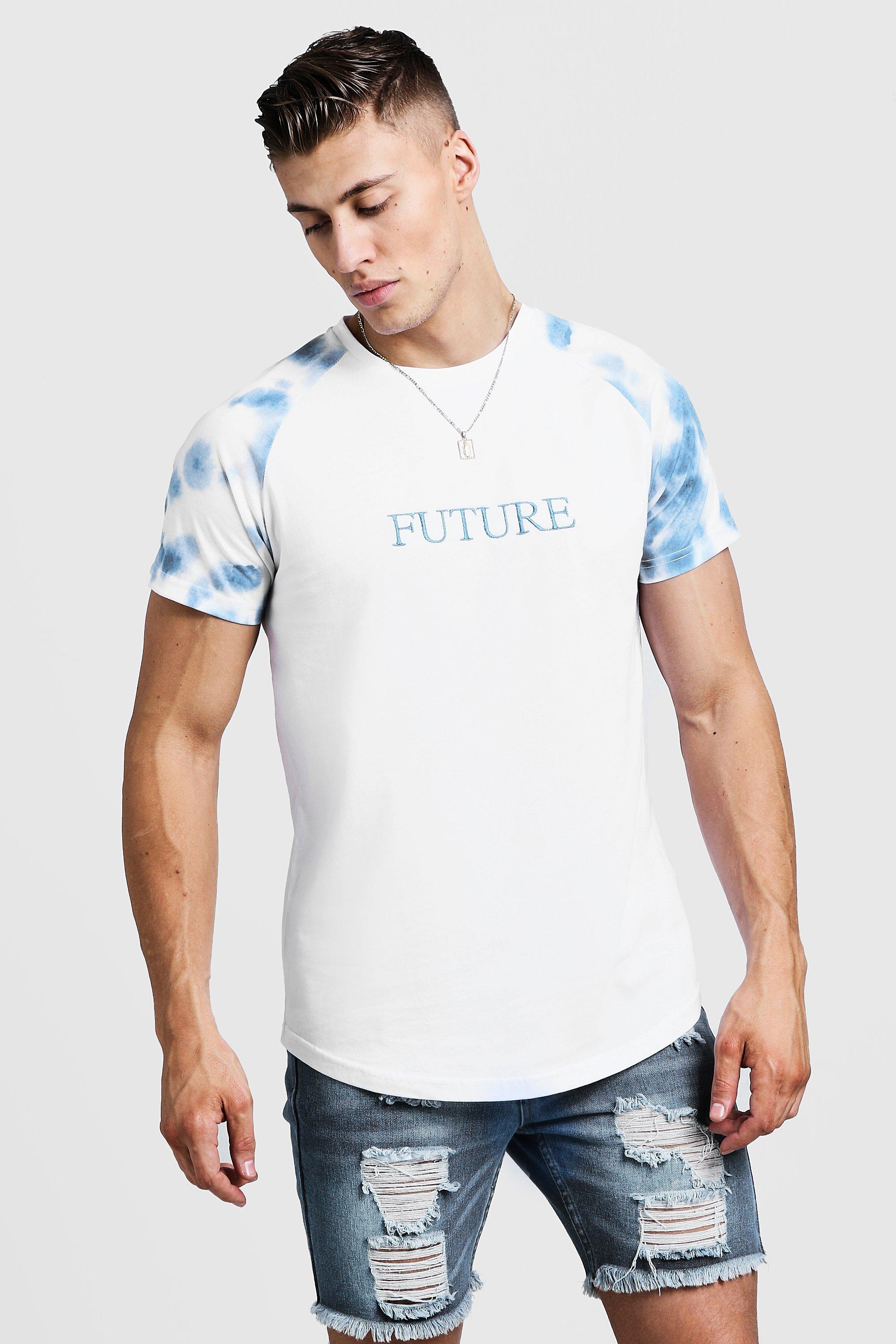 curved hem tee