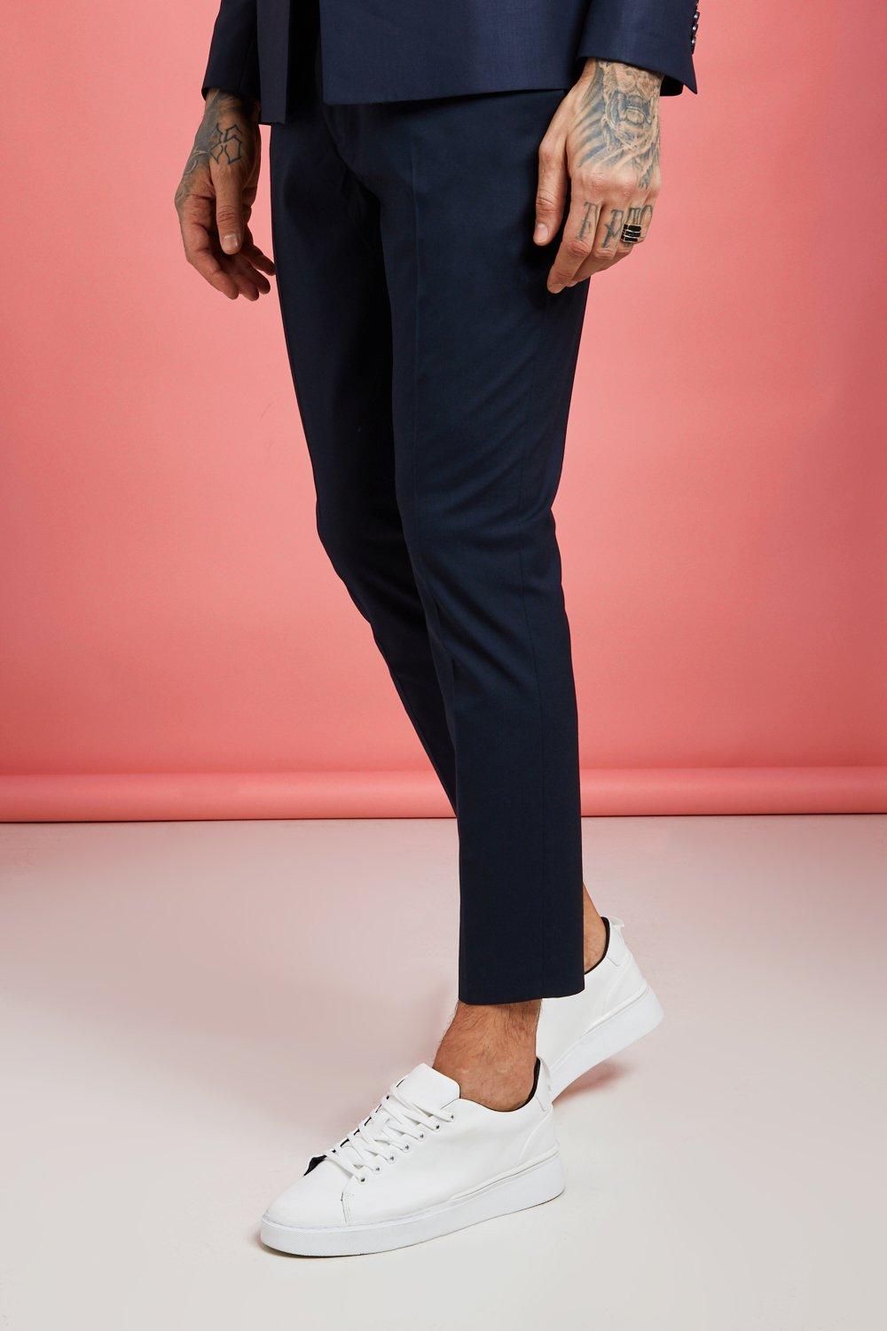 cropped suit pants