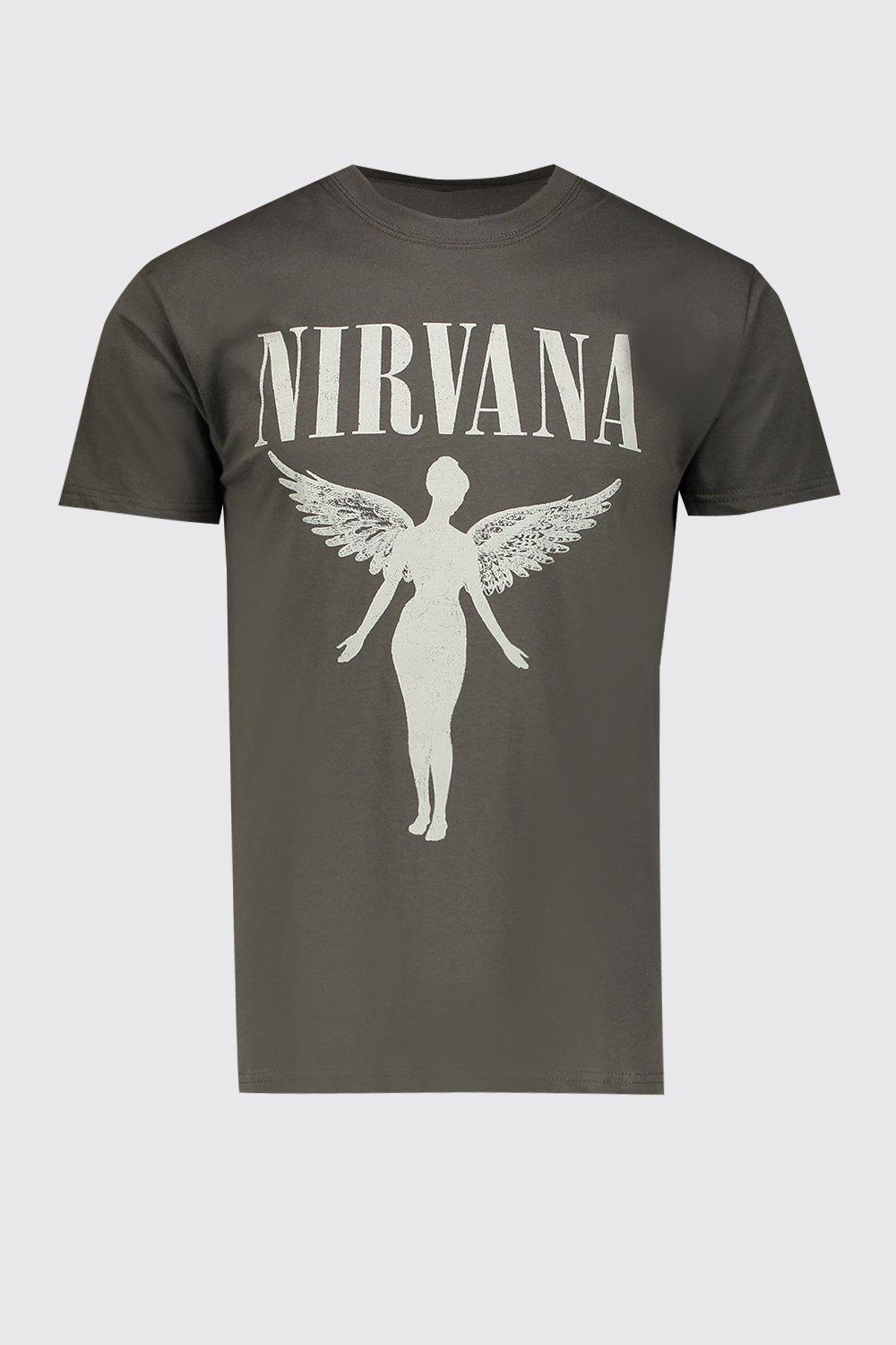 nirvana angel tee