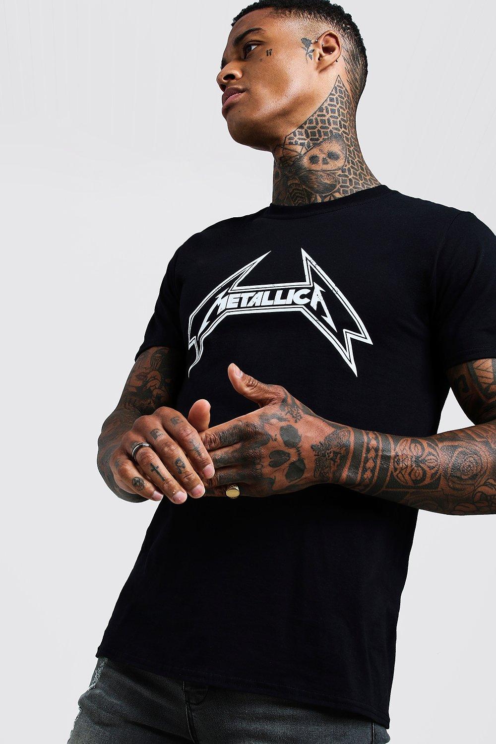 big and tall metallica shirts