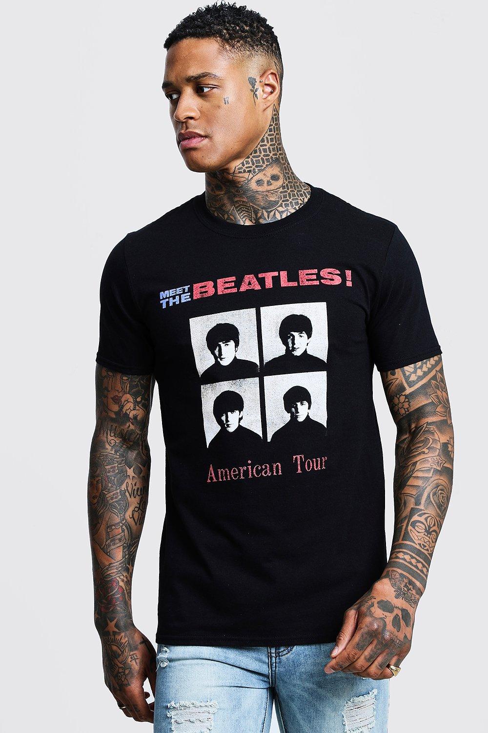 

Лицензированная футболка Beatles Tour, Black