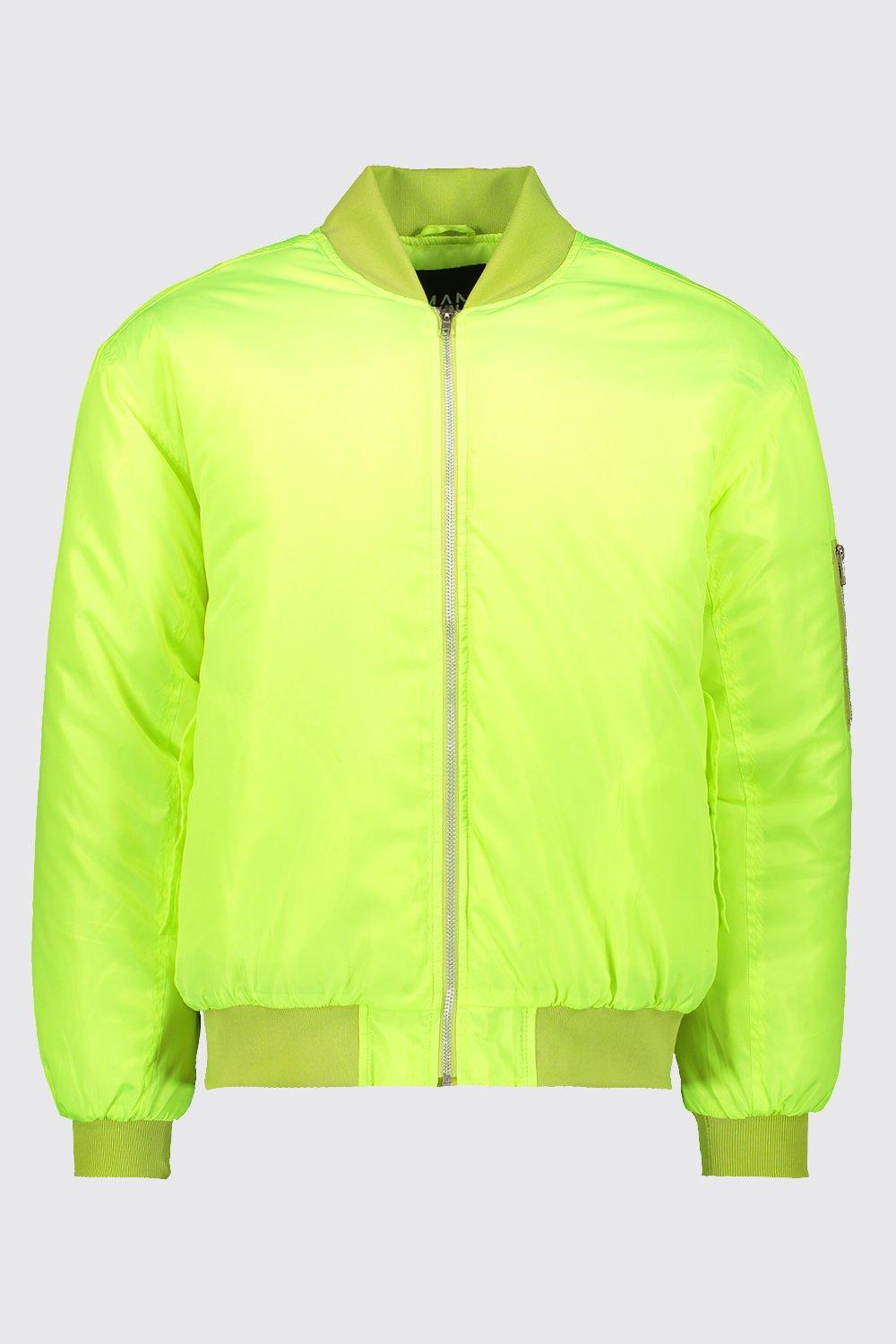 oversized neon jacket