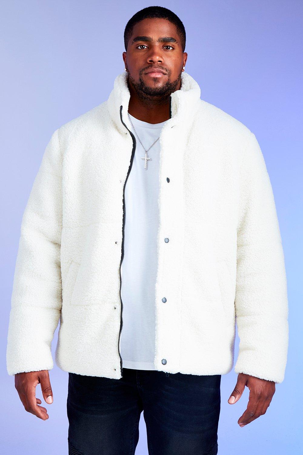 white puffer coat