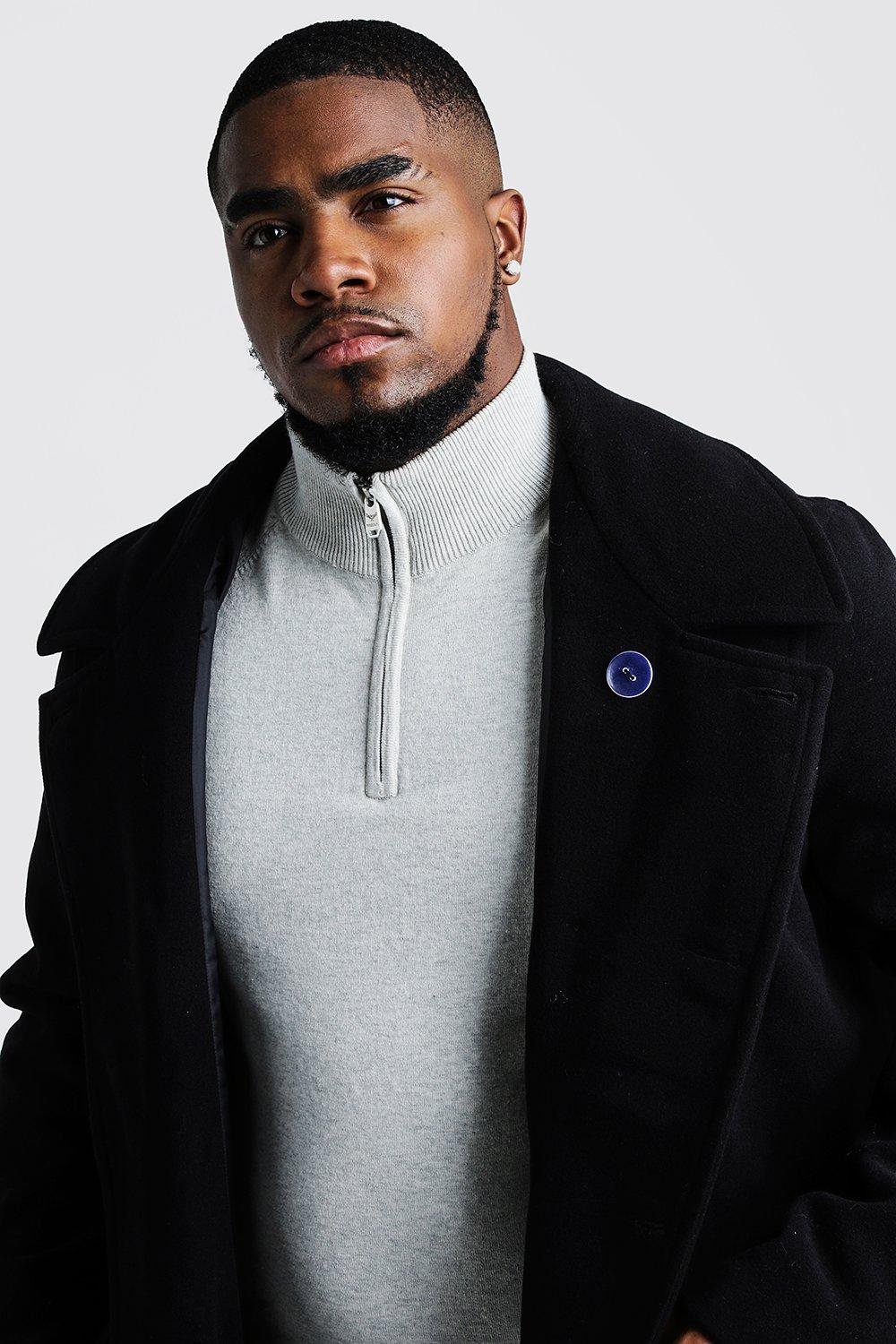 big and tall pea coat