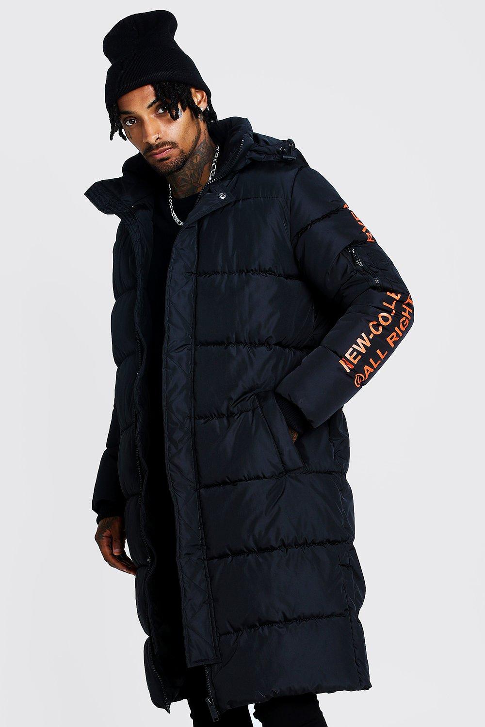 long line puffer coat