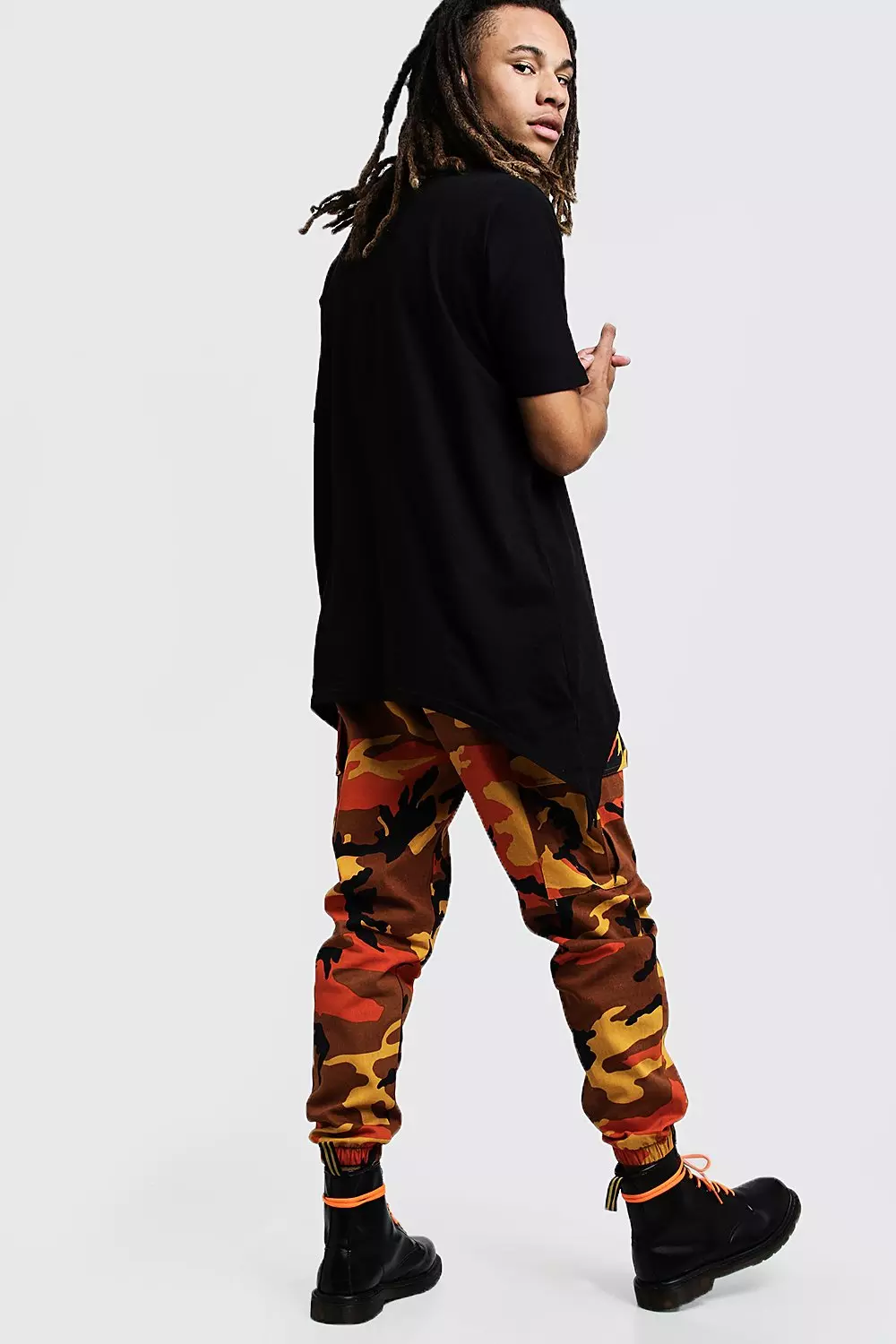 Bright orange camo on sale pants