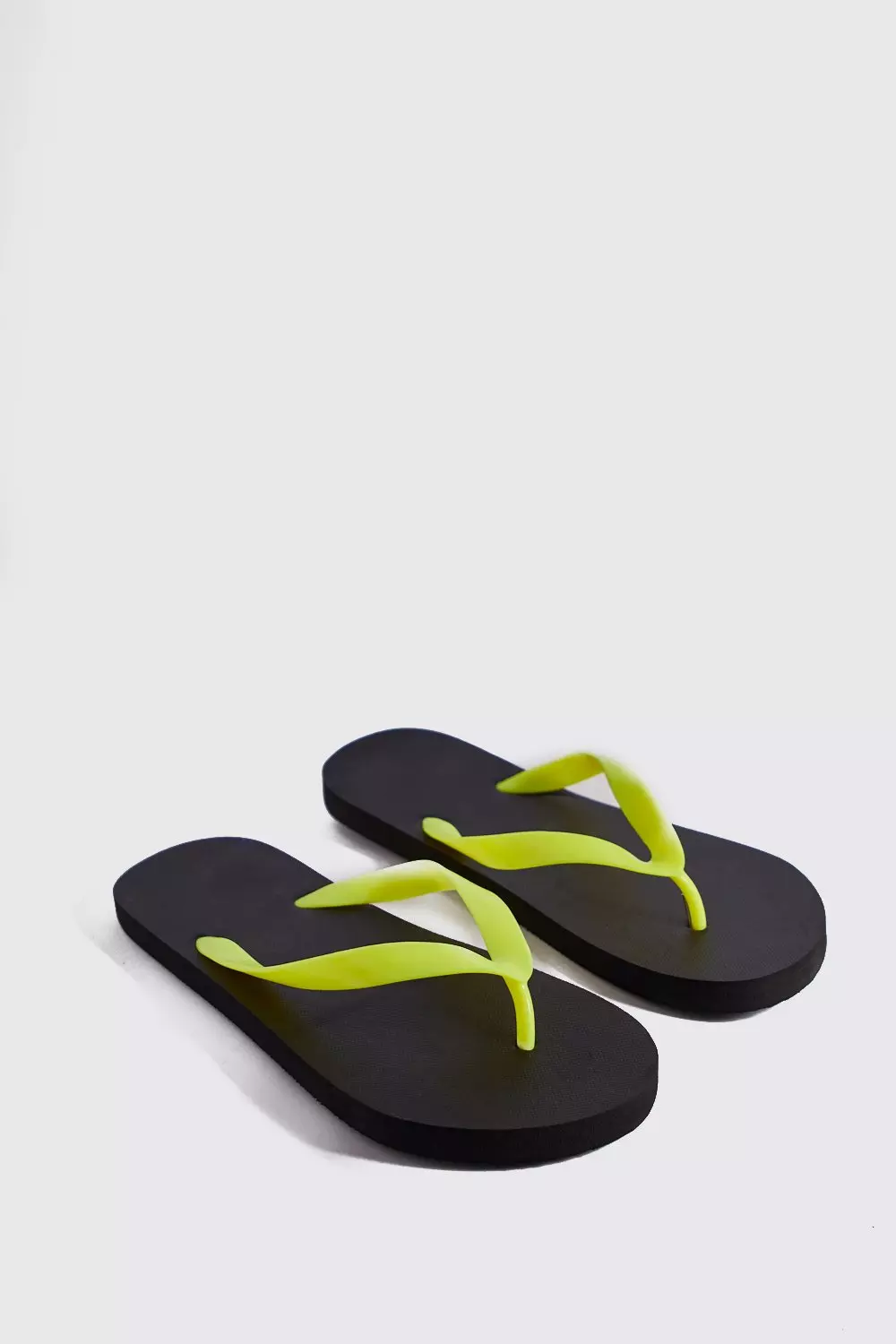 Neon store flip flops