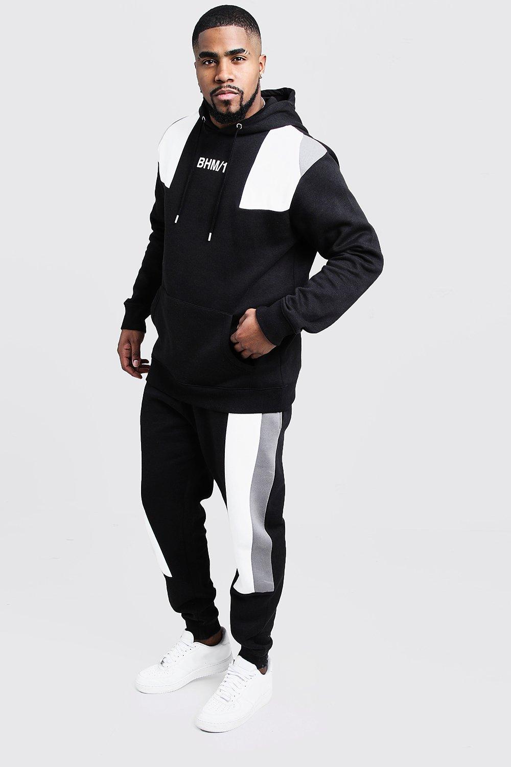 colour block tracksuit