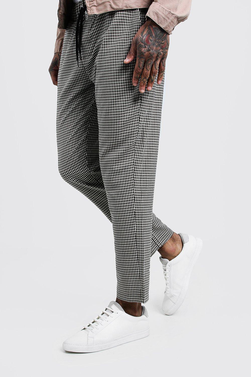 grey smart joggers