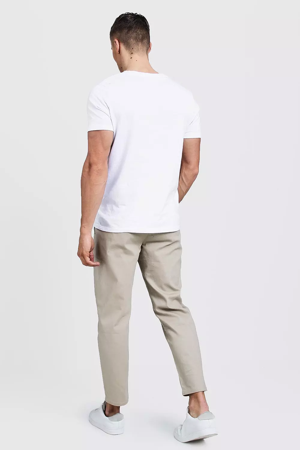 Cropped skinny hot sale chinos