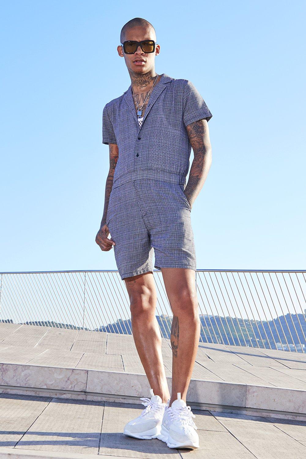 boohooman jumpsuit