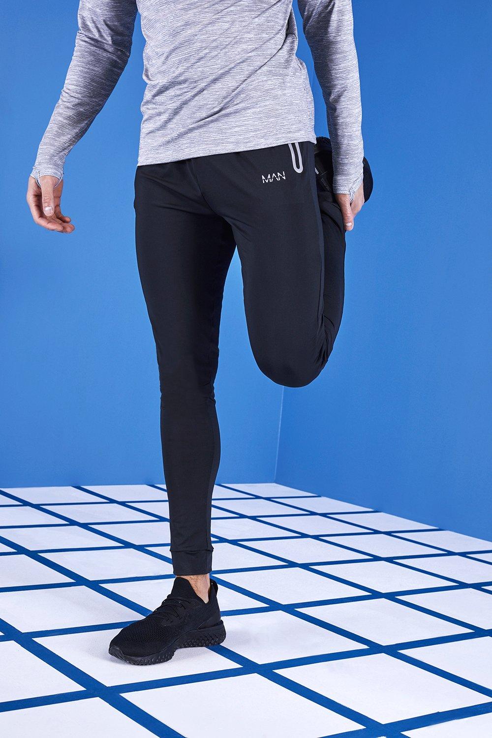 boohoo reflective joggers